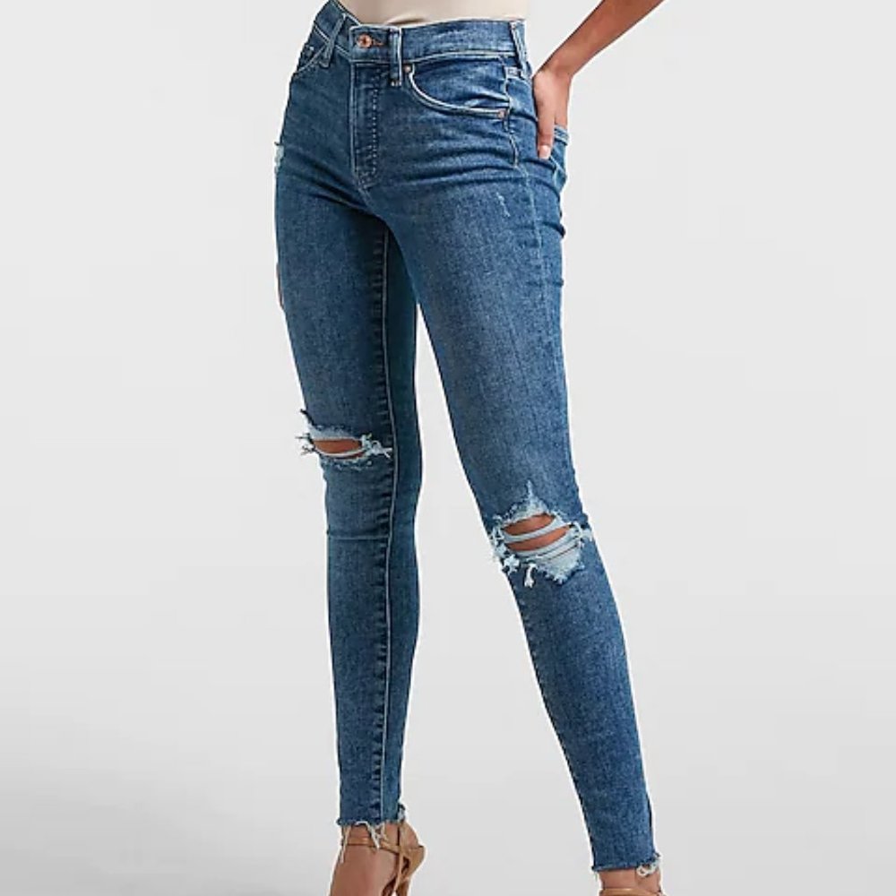 Express High Waist Skinny - 8R
